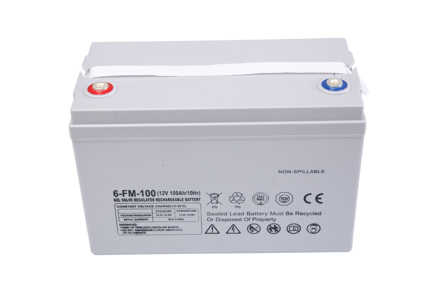 HC12-100AH GEL Battery-deep cycle-power storage