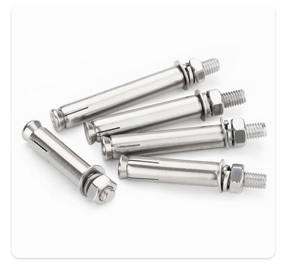 304/201/316 stainless steel expansion screws, bolts, extension and explosion expansion pipe nails, outer pipe M6M10-M12